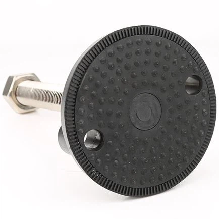 leveling feet with nylon pad