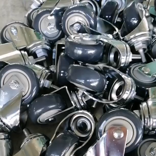 75mm medium Thread screw PU casters 75mm medium Thread screw PU casters